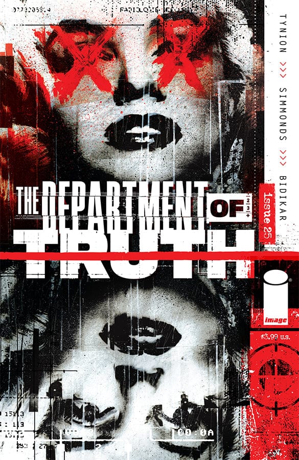 Image Comics Comic Books > Incentives DEPARTMENT OF TRUTH #25 CVR C INC 1:10 MARTIN SIMMONDS VAR 70985303032402531 0624IM250