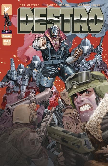 Image Comics Comic Books > Incentives DESTRO #3 (OF 5) CVR E INC 1:50 ERIC CANETE VAR 70985304017000351 0624IM283