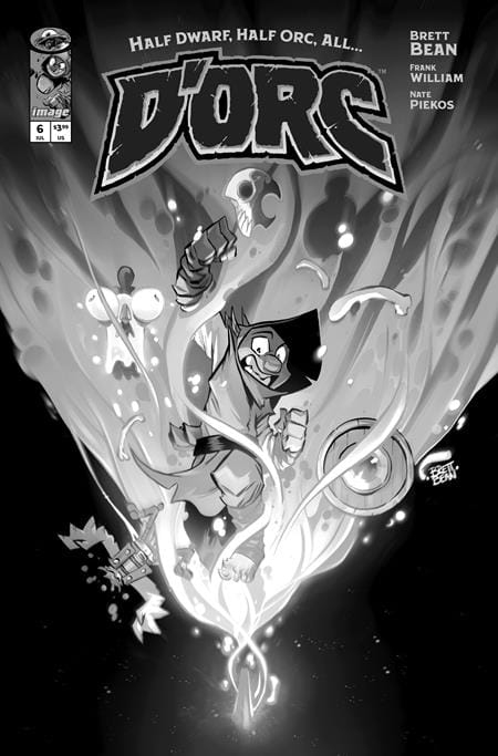 Image Comics Comic Books > Incentives DORC #6 CVR C INC 1:25 BRETT BEAN B&W VAR 70985304572400631 0526IM0333