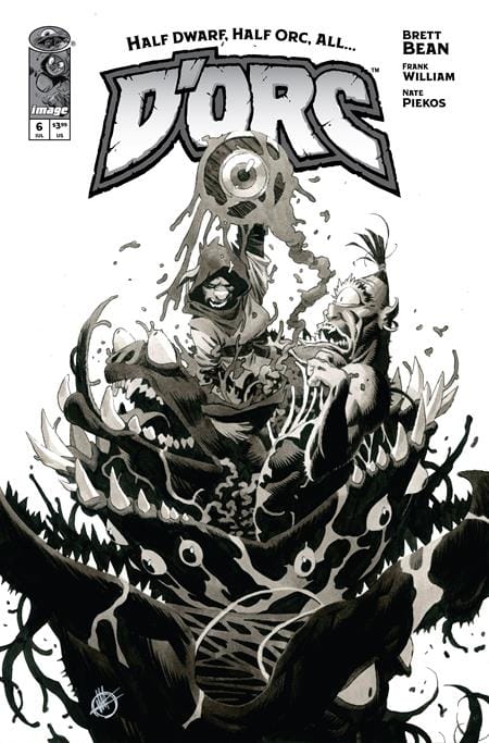 Image Comics Comic Books > Incentives DORC #6 CVR D INC 1:50 MATTEO SCALERA B&W VAR 70985304572400641 0526IM0334