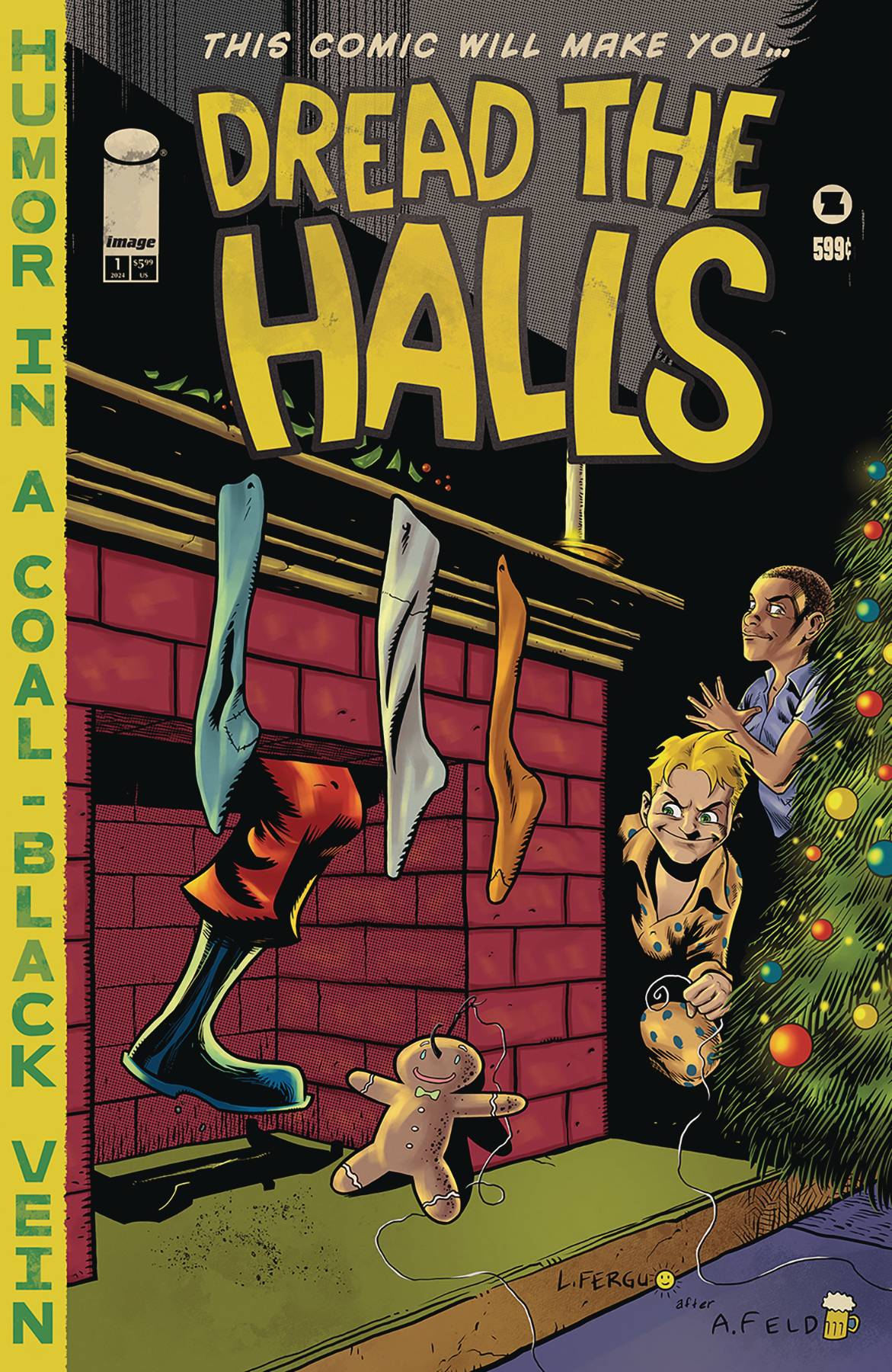 IMAGE COMICS Comic Books > Incentives DREAD THE HALLS (ONE-SHOT) CVR D 1:10 INCV FERGUSON 70985304189400141