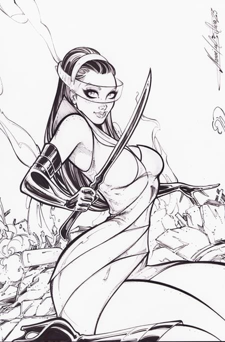 Image Comics Comic Books > Incentives FINAL BOSS #6 CVR D INC 1:25 NARCELIO SOUSA B&W VAR (MR) 70985304494900641 0326IM0316