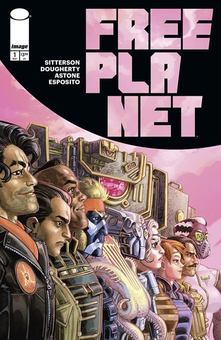 Image Comics Comic Books > Incentives FREE PLANET #1 CVR D INC 1:25 JED DOUGHERTY FOIL VAR 70985304314000141 0325IM263