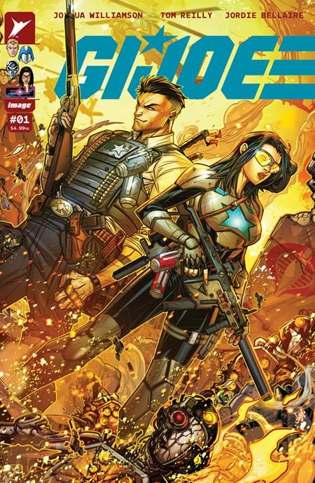 IMAGE COMICS Comic Books > Incentives GI JOE #1 Cover K 1:100 INCV FOIL MEYERS VAR TE-GI-JOE-1K TE-GI-JOE-1K