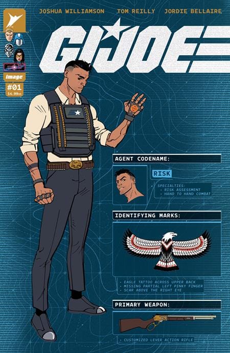 IMAGE COMICS Comic Books > Incentives GI JOEÂ #1 Cover L 1:250 INCV REILLY VAR TE-GI-JOE-1L TE-GI-JOE-1L