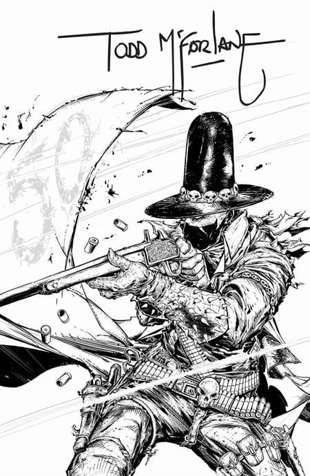 Image Comics Comic Books > Incentives GUNSLINGER SPAWN #50 CVR G INC 1:250 TODD MCFARLANE SIGNED INK VAR 70985303221205071 1025IM0258
