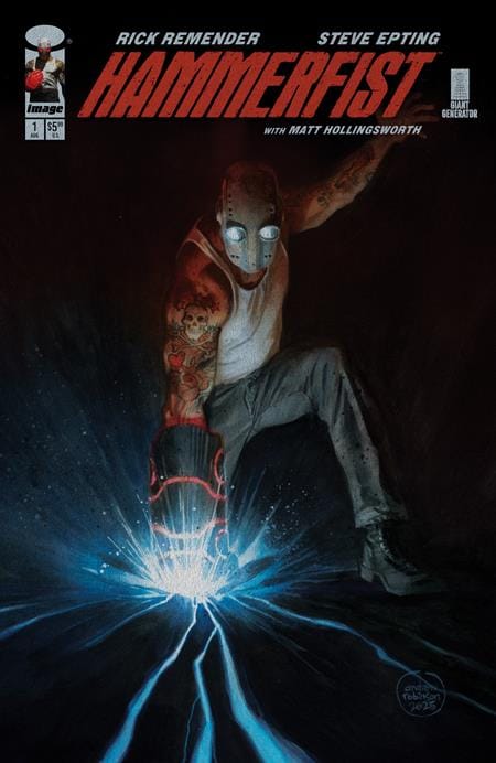 Image Comics Comic Books > Incentives HAMMERFIST #1 CVR H INC 1:100 ANDREW ROBINSON FOIL VAR (MR) (Release Date: 08/26/2026) 70985304826800181 0626IM0241