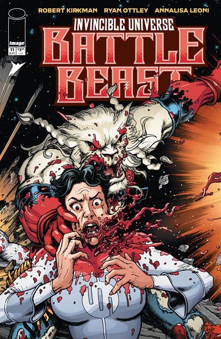 Image Comics Comic Books > Incentives INVINCIBLE UNIVERSE BATTLE BEAST #11 CVR C INC 1:10 CHRIS BURNHAM & BRIAN REBER VAR 70985304269301131 0526IM0387
