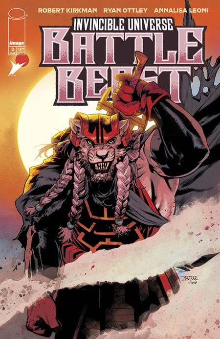 Image Comics Comic Books > Incentives INVINCIBLE UNIVERSE BATTLE BEAST #2 CVR D INC 1:25 MAHMUD ASRAR & MATTHEW WILSON VAR 70985304269300241 0325IM328
