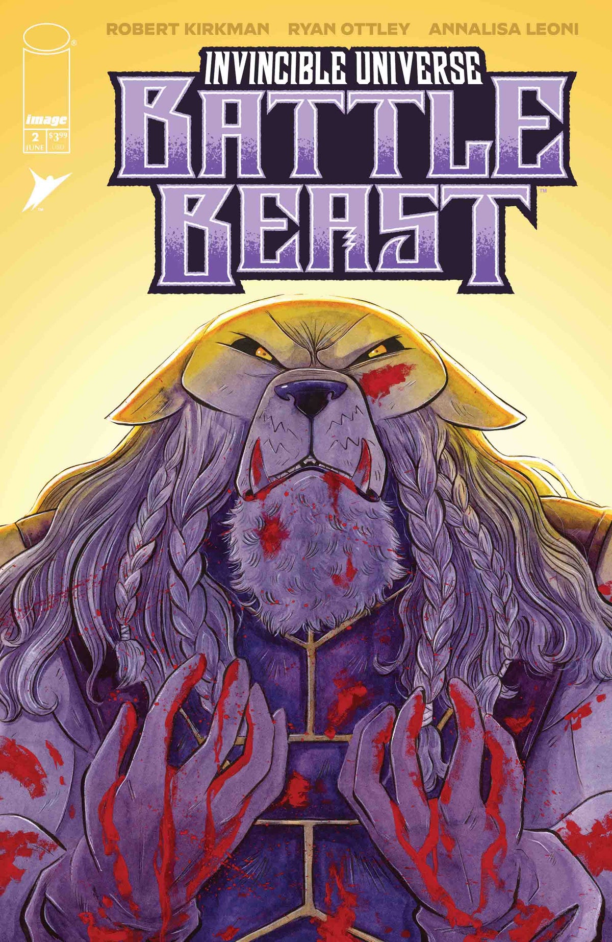 Image Comics Comic Books > Incentives INVINCIBLE UNIVERSE BATTLE BEAST #2 CVR E INC 1:50 EMI LENOX VAR 70985304269300251 0325IM329
