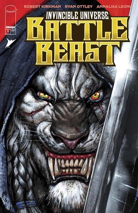 Image Comics Comic Books > Incentives INVINCIBLE UNIVERSE BATTLE BEAST #3 CVR F INC 1:100 SIMON BISLEY VAR 70985304269300361 0425IM367