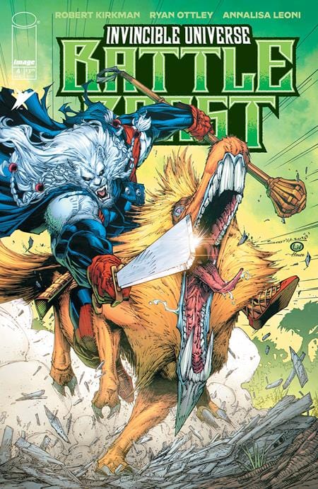 Image Comics Comic Books > Incentives INVINCIBLE UNIVERSE BATTLE BEAST #4 CVR E INC 1:50 BRETT BOOTH & JOHN LIVESAY VAR 70985304269300451 0525IM397