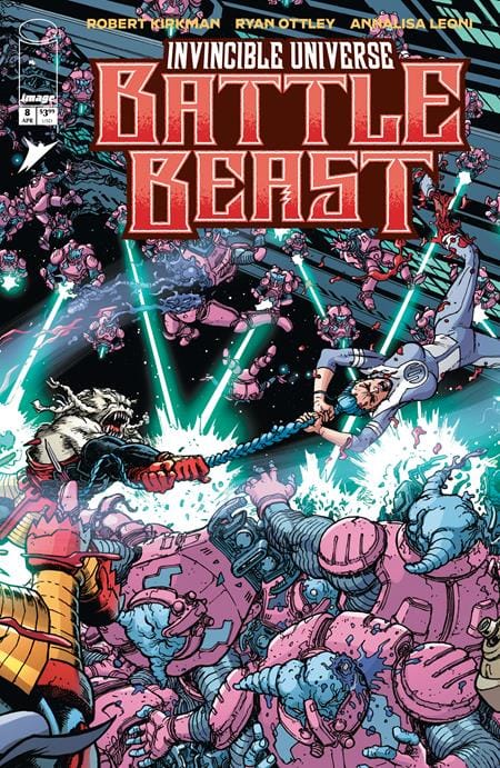 Image Comics Comic Books > Incentives INVINCIBLE UNIVERSE BATTLE BEAST #8 CVR C INC 1:10 CHRIS BURNHAM & BRIAN REBER VAR 70985304269300831 0226IM0417