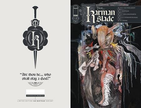 Image Comics Comic Books > Incentives KARMAN BLADE #2 (OF 4) CVR D INC 1:50 IAN BERTRAM PAINTED VAR (MR) (Release Date: 10/14/2026) 70985304859600241 0826IM0446