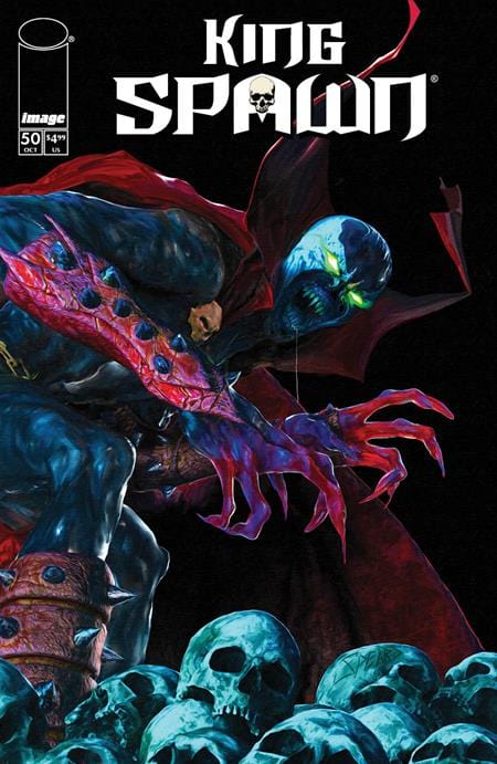 Image Comics Comic Books > Incentives KING SPAWN #50 CVR D INC 1:50 MARK SPEARS VAR 70985303170305041 0825IM0259
