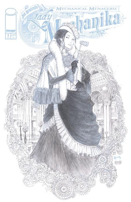 Image Comics Comic Books > Incentives LADY MECHANIKA THE MECHANICAL MENAGERIE #3 (OF 4) CVR C INC 1:10 JOE BENITEZ & MARTIN MONTIEL VAR 70985304677600331 0526IM0393