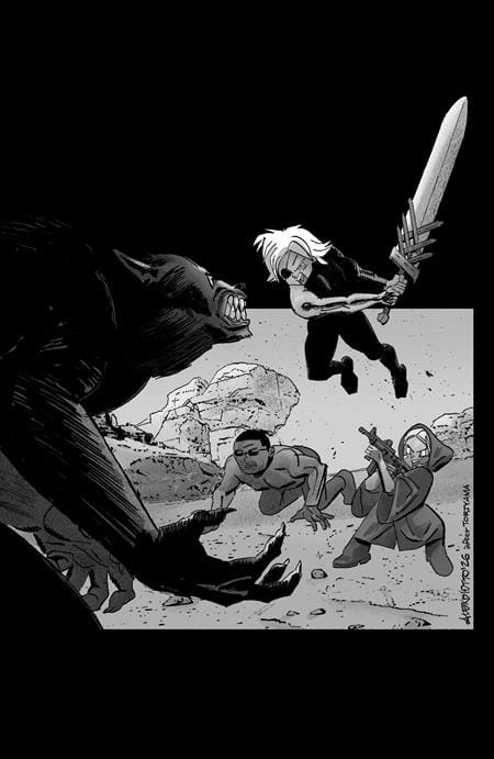 Image Comics Comic Books > Incentives LOST FANTASY #12 CVR D 1:50 INCV ALEX DIOTTO VIRGIN RAW ART VAR 70985304284601241 0526IM0397