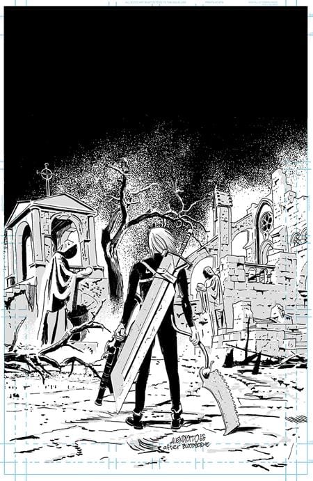 Image Comics Comic Books > Incentives LOST FANTASY #4 CVR D INC 1:25 ALEX DIOTTO B&W VIRGIN VAR 70985304284600441 0625IM360