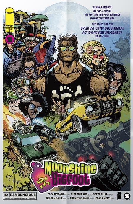 Image Comics Comic Books > Incentives MOONSHINE BIGFOOT #1 (OF 4) CVR B INC 1:10 ZACH HOWARD & STEVE ELLIS VAR 70985304283900121 0225IM312