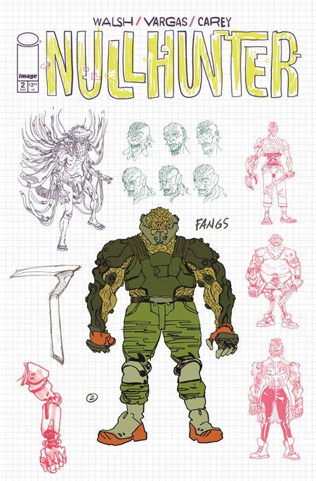 IMAGE COMICS Comic Books > Incentives NULLHUNTER #2 (OF 12) CVR D 20 COPY INCV VARGAS 70985304126900241