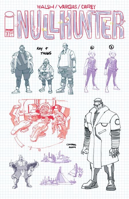 IMAGE COMICS Comic Books > Incentives NULLHUNTER #3 (OF 12) CVR D 1:20 INCV VARGAS (MR) 70985304126900341