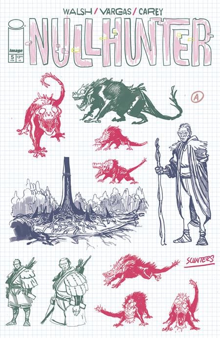 Image Comics Comic Books > Incentives NULLHUNTER #5 (OF 12) CVR D INC 1:20 GUSTAFFO VARGAS WHITE VAR 70985304126900541 1224IM322