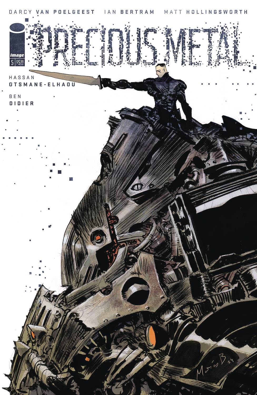 Image Comics Comic Books > Incentives PRECIOUS METAL #5 (OF 6) CVR B INC 1:25 MATIAS BERGARA VAR (MR) 70985304002600521 0824IM409