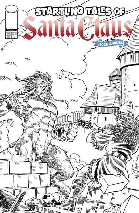 Image Comics Comic Books > Incentives STARTLING TALES OF SANTA CLAUS 2026 ANNUAL CVR F INC 1:50 NATE BELLEGARDE VAR (Release Date: 12/02/2026) 70985304973900161 1026IM0299