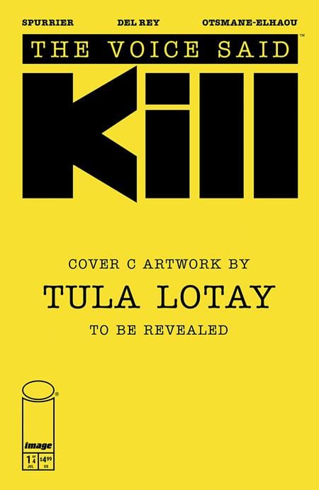 Image Comics Comic Books > Incentives THE VOICE SAID KILL #1 (OF 4) CVR C INC 1:50 TULA LOTAY VAR (MR) 70985304397300131 0525IM283