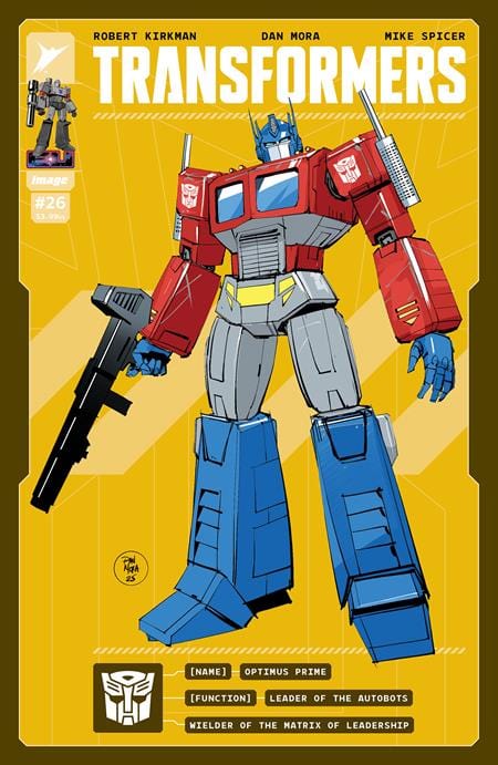 Image Comics Comic Books > Incentives TRANSFORMERS #26 CVR E INC 1:50 DAN MORA & ANDRES JUAREZ VAR 70985303861002651 0925IM0417