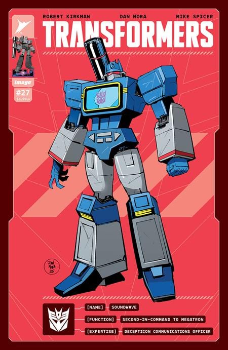 Image Comics Comic Books > Incentives TRANSFORMERS #27 CVR E INC 1:50 DAN MORA & ANDRES JUAREZ VAR 70985303861002751 1025IM0434
