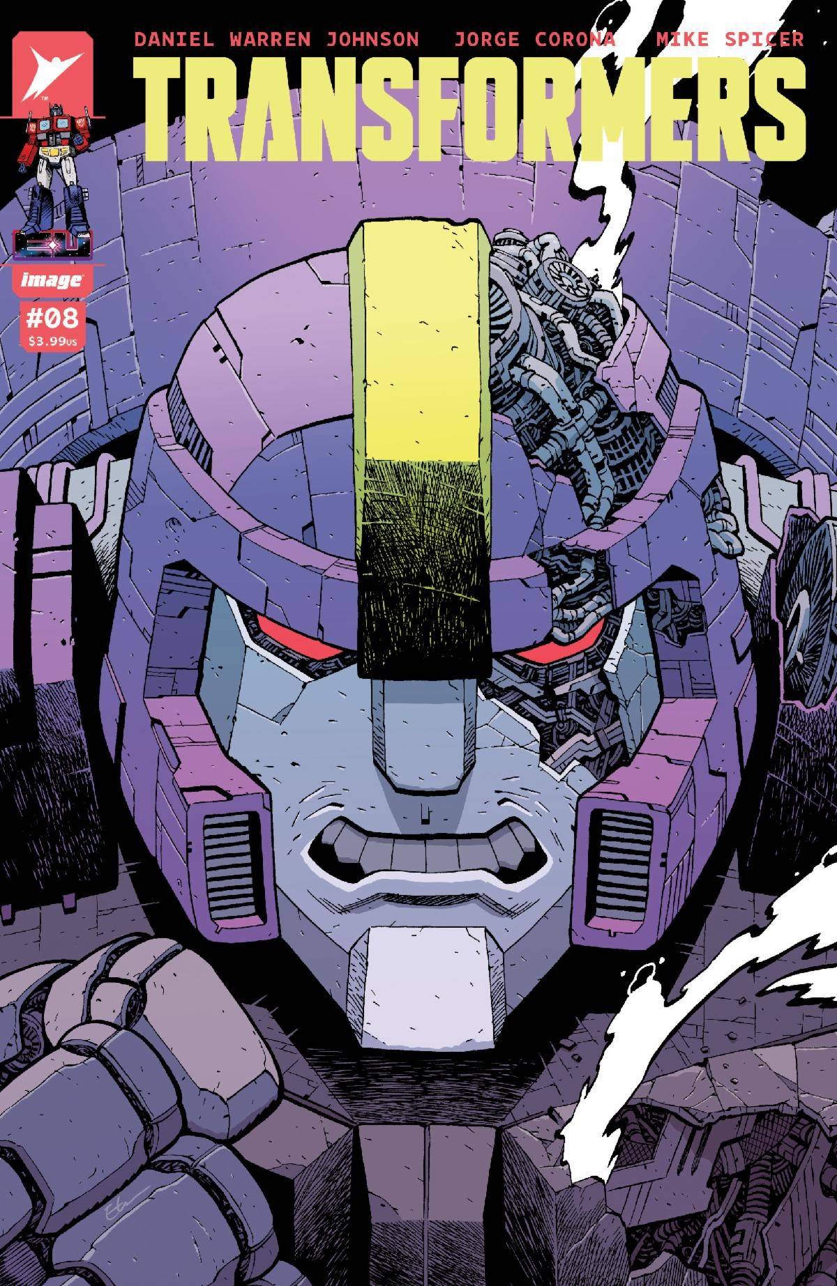Image Comics Comic Books > Incentives TRANSFORMERS #8 CVR D INC 1:25 ETHAN YOUNG VAR 70985303861000841 0324IM293