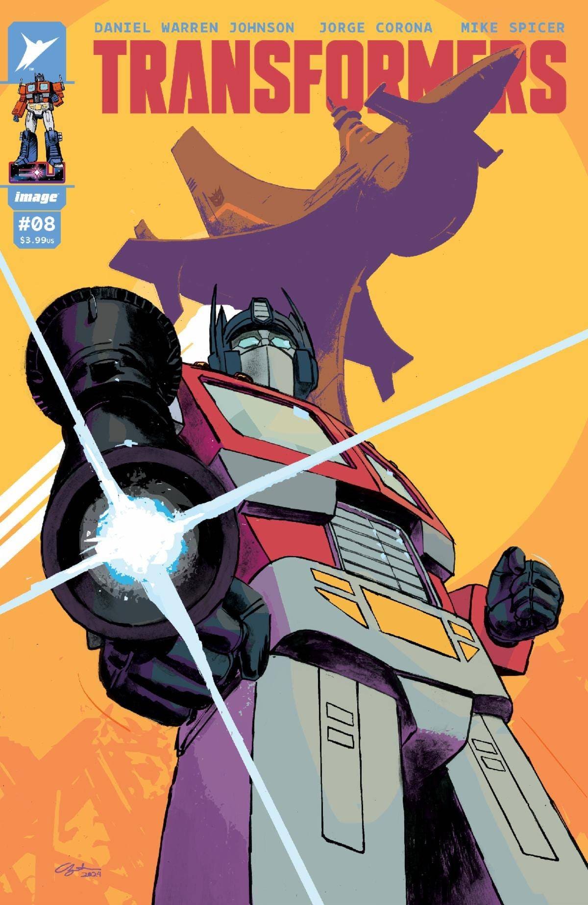 Image Comics Comic Books > Incentives TRANSFORMERS #8 CVR E INC 1:50 PAUL AZACETA VAR 70985303861000851 0324IM294