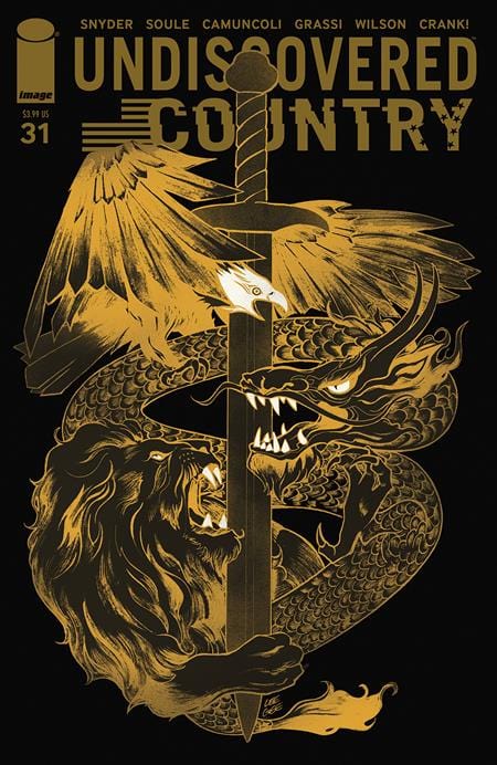 Image Comics Comic Books > Incentives UNDISCOVERED COUNTRY #31 CVR C INC 1:20 LEE GARBETT FOIL VAR (MR) 70985302929803131 0425IM483