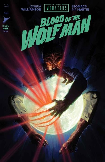 Image Comics Comic Books > Incentives UNIVERSAL MONSTERS BLOOD OF THE WOLF MAN #1 (OF 4) CVR E INC 1:50 DAVID TALASKI VAR 70985304716200151 0426IM0309