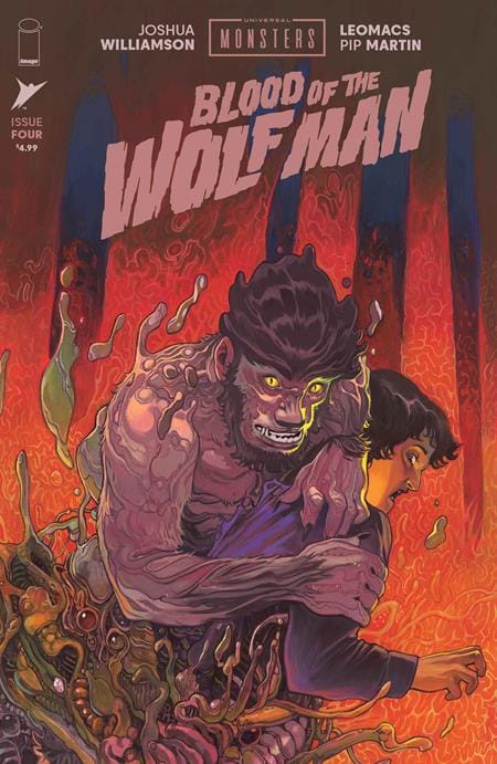 Image Comics Comic Books > Incentives UNIVERSAL MONSTERS BLOOD OF THE WOLF MAN #4 (OF 4) CVR E INC 1:50 SOM VAR (Release Date: 09/23/2026) 70985304716200451 0726IM0548