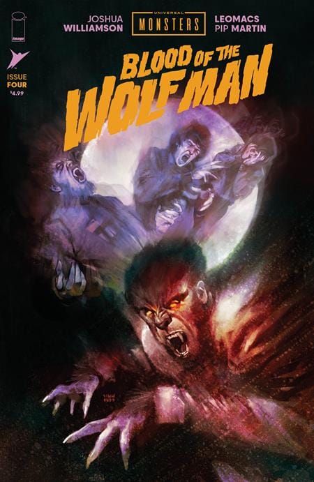 Image Comics Comic Books > Incentives UNIVERSAL MONSTERS BLOOD OF THE WOLF MAN #4 (OF 4) CVR F INC 1:75 MARTIN SIMMONDS VAR (Release Date: 09/23/2026) 70985304716200461 0726IM0549