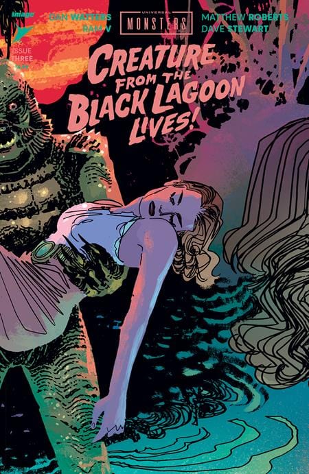 dave vs the monsters book 4 Creature from the Black Lagoon Lives #3 10 Copy Variant