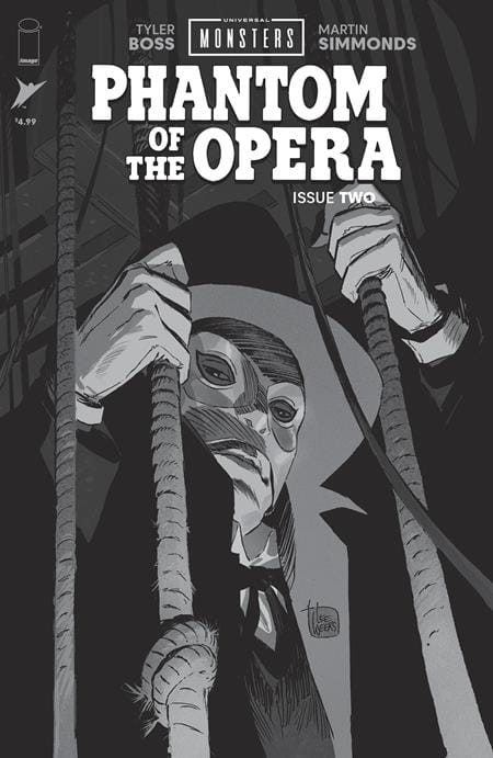 Image Comics Comic Books > Incentives UNIVERSAL MONSTERS PHANTOM OF THE OPERA #2 (OF 4) CVR D INC 1:25 LEE WEEKS B&W CLASSIC HORROR VAR VAR 70985304583000241 0126IM0434