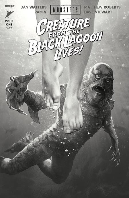 universal monsters creature from the black lagoon lives UNIVERSAL MONSTERS THE CREATURE FROM THE BLACK LAGOON LIVES #1 (OF 4) CVR D INC 1:25 JOSHUA MIDDLETON VAR