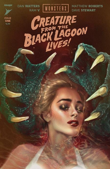 Image Comics Comic Books > Incentives UNIVERSAL MONSTERS THE CREATURE FROM THE BLACK LAGOON LIVES #1 (OF 4) CVR E INC 1:50 JOELLE JONES VAR 70985303971600151 0224IM223