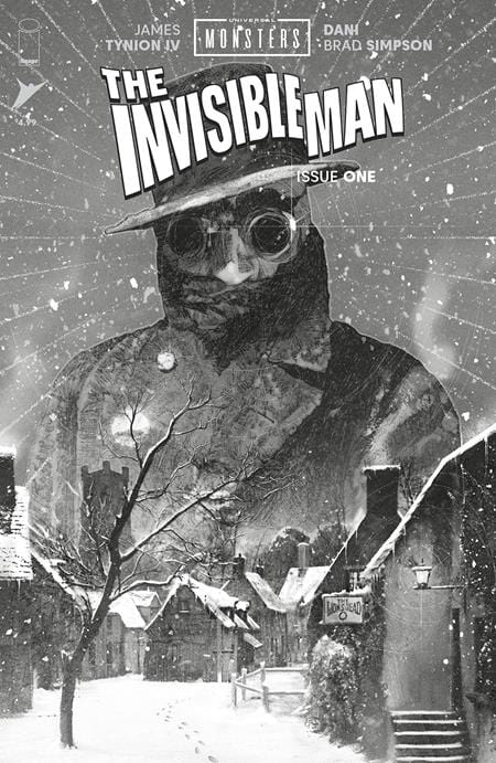 Image Comics Comic Books > Incentives UNIVERSAL MONSTERS THE INVISIBLE MAN #1 (OF 4) CVR D INC 1:25 JOSHUA MIDDLETON CLASSIC HORROR B&W VAR 70985304411600141 0625IM264