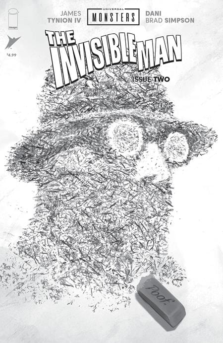 universal monsters the invisible man #2 (of 4) cvr d inc 1:25 mike del  mundo classic horror var