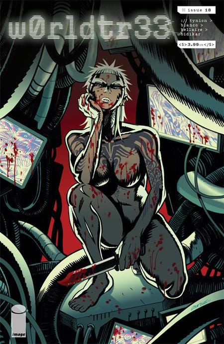 Image Comics Comic Books > Incentives W0RLDTR33 #18 CVR B INC 1:10 DYLAN BURNETT VAR (MR) 70985303729301821 1125IM0400