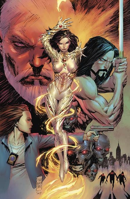 Image Comics Comic Books > Incentives WITCHBLADE (2024) #1 CVR E INC 1:25 MARC SILVESTRI & ARIF PRIANTO VIRGIN VAR 70985304035400151 0524IM225