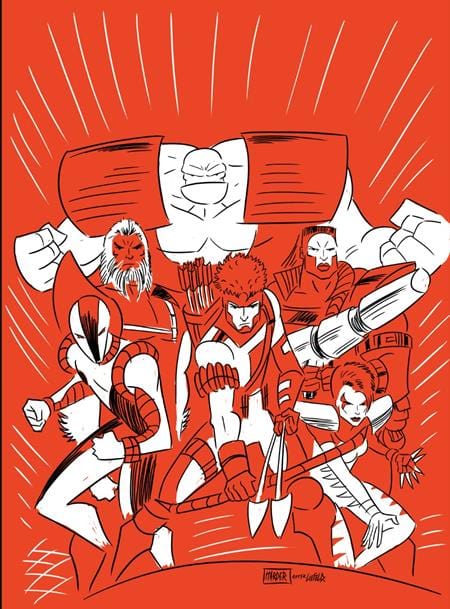Image Comics Comic Books > Incentives YOUNGBLOOD DELUXE #1 CVR C INC 1:25 JUSTIN HARDER VAR 70985304297600131 0225IM826