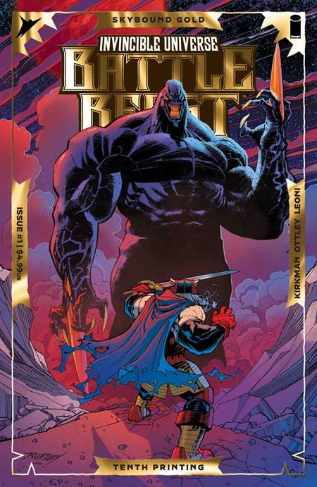 Image Comics Comic Books INVINCIBLE UNIVERSE BATTLE BEAST #1 10TH PTG CVR B RYAN OTTLEY & ANNALISA LEONI EMBOSS & GOLD FOIL VAR (Release Date: 10/14/2026) 70985304975300121 0826IM8145