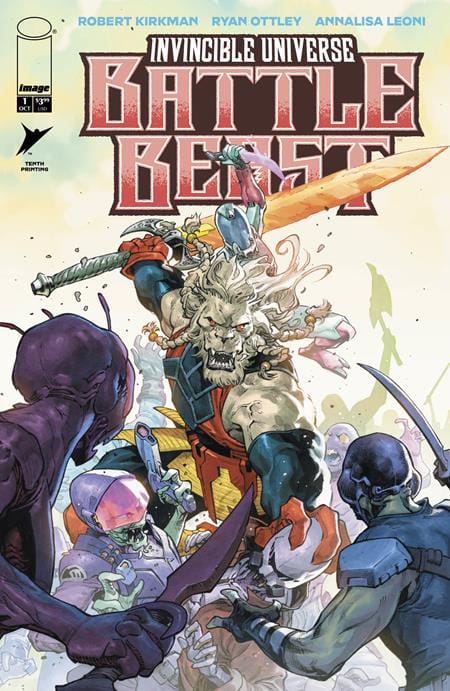 Image Comics Comic Books INVINCIBLE UNIVERSE BATTLE BEAST #1 10TH PTG CVR D JEROME OPENA & NEERAJ MENON VAR (Release Date: 10/14/2026) 70985304975300141 0826IM8147