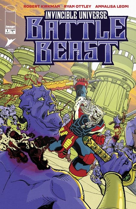 Image Comics Comic Books INVINCIBLE UNIVERSE BATTLE BEAST #1 10TH PTG CVR H CULLY HAMNER VAR (Release Date: 10/14/2026) 70985304975300181 0826IM8151
