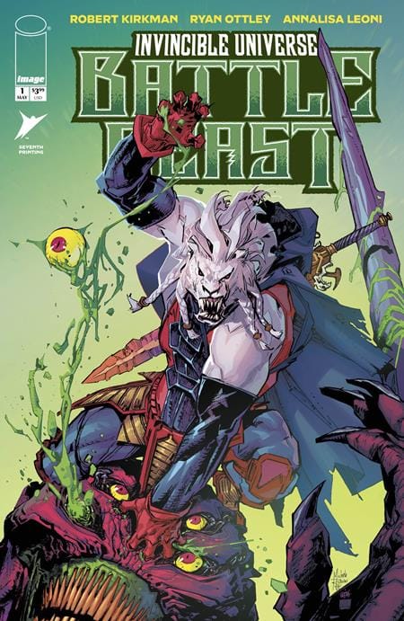 Image Comics Comic Books INVINCIBLE UNIVERSE BATTLE BEAST #1 7TH PTG 70985304269300117 0326IM8399